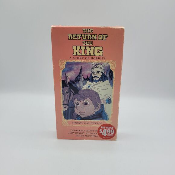 The Return of the King: A Story of Hobbits VHS, 1991 Blockbuster - Picture 1 of 4